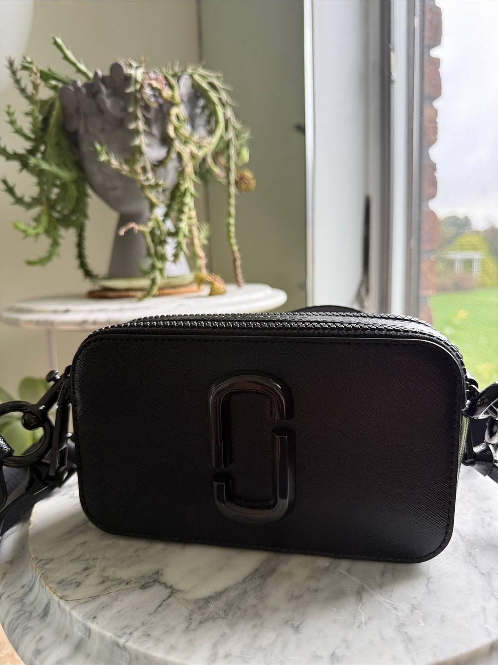 NWOT Marc Jacobs Black Crossbody Snapshot Camera Bag